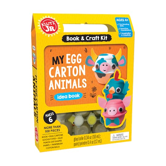 Klutz Jr. My Egg Carton Animals